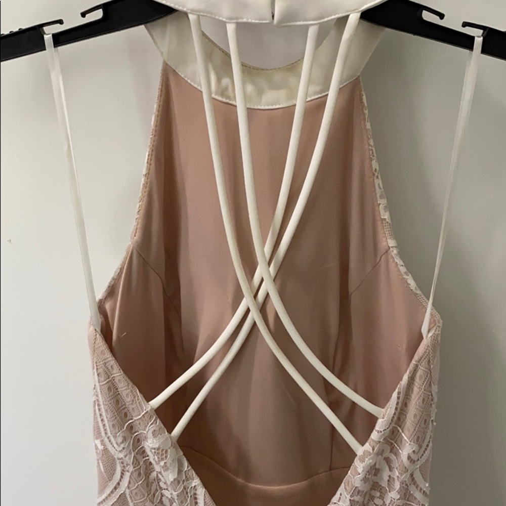 Jade Kristopher Ivory formal dress Gorgeous! Sz 5 - Picture 6 of 8